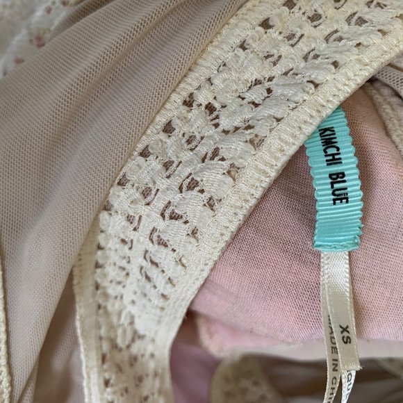 NWOT Urban Outfitters Kimchi Blue Lace Mini Dress - Picture 5 of 9